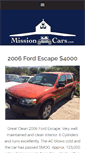 Mobile Screenshot of missioncars.com